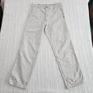 Timberland Chino Pants Men's 34x32 Tan Durable Straight Leg Relaxed 100% Cotton